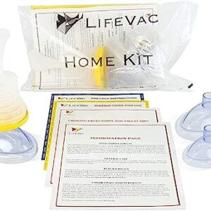 LifeVac Choking Rescue Device for Kids and Adults | Portable Airway Assist Device | First Aid Choking Device for Kids and Adults | Home Kit