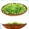 Pet's Puzzle Snuffle Mat for Dogs - 18-Inch Square Cube, Polar Fleece Material - Image 3